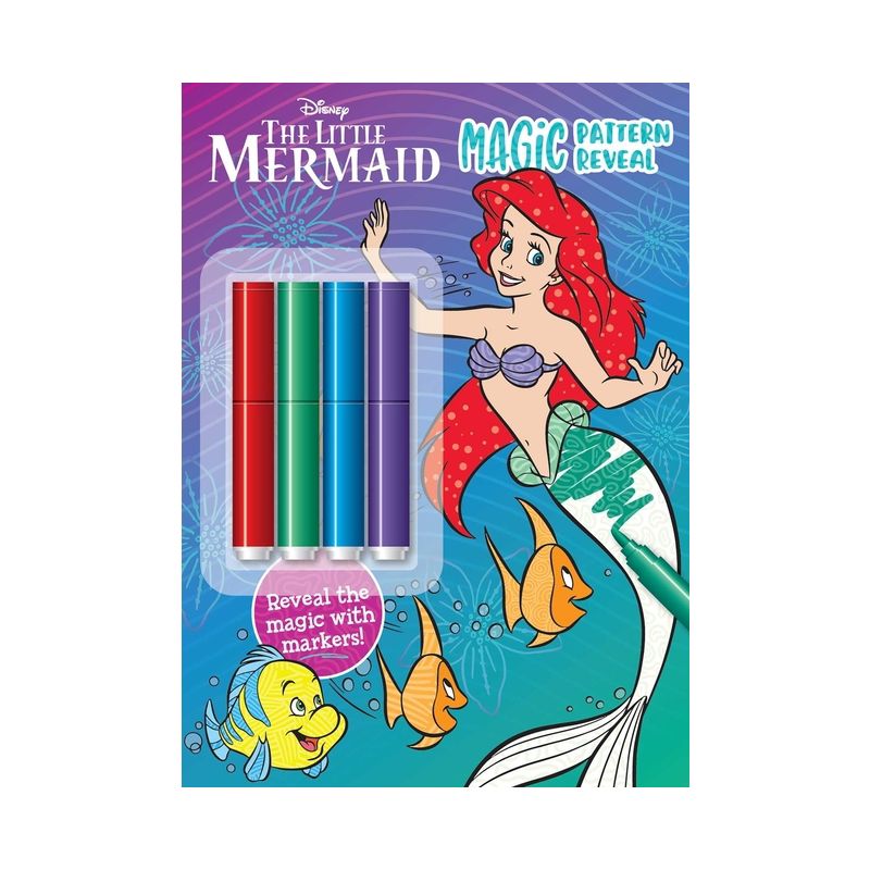 Disney Little Mermaid: Magic Pattern Reveal: Ocean Explorer - by  Editors of Dreamtivity (Paperback), 1 of 2