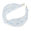 Unique Bargains Women's Cute Headbands Blue and White 1 Pc - 4 of 4