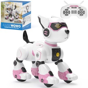 SUGIFT Robot Dog Toy for Kids Interactive Smart Puppy with Remote Voice Gesture Touch Control Singing Dancing Programmable Educational Gift - 1 of 4