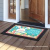 Briarwood Lane Easter Bunny And Chicks Primitive Doormat Primitive Indoor Outdoor 30" x 18" - image 3 of 4