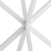 Fontoi Dining Tables, Round Dining Table with Crossed Legs, Occasional Table with 2 Removable Marbled Top for Kitchen, White, 47.24"*29.53"*47.24" - 4 of 4