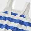 Baby Girls' Striped Sweater Set - Cat & Jack™ Red/Blue - 3 of 4