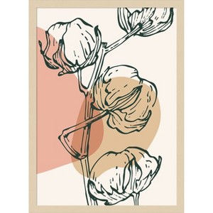 Amanti Art Cotton 31 by Samira Yanushkova Wood Framed Wall Art Print - 1 of 4