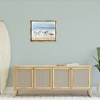 Stupell Industries Summer Sandpipers on Shore Black Floater Framed Canvas Wall Art - 2 of 4