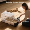 JOEJOY Cat Litter Box with Drawer, 46L Enclosed Potty with Carbon Filter, Triple Filtration System, Leak-Proof Design for Indoor Cats - 2 of 4
