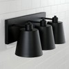 Capital Lighting Alden 3 - Light Vanity in  Matte Black - 3 of 4