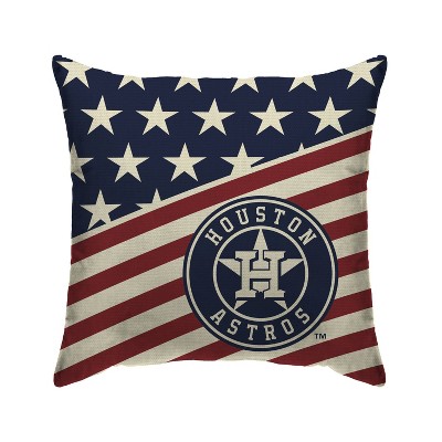 MLB Houston Astros Americana Decorative Throw Pillow