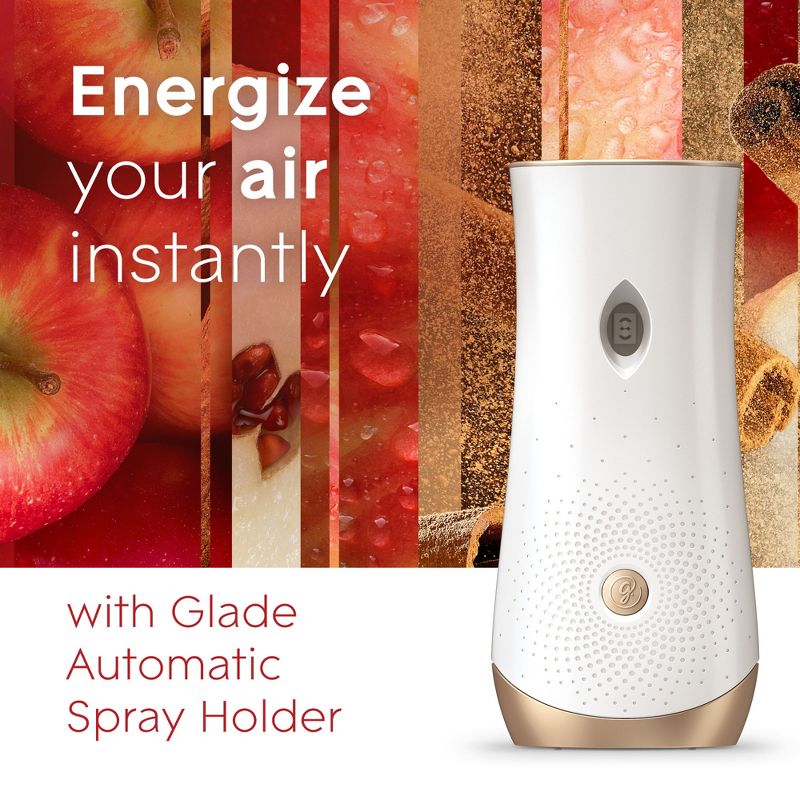 Glade Automatic Spray Air Freshener - Apple Cinnamon - 12.4oz/2pk, 6 of 20