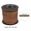 Unique Bargains DIY Jewelry Making Vintage Style Faux Suede Leather Lace 1 Pcs 0.2 Inch x 50 Yard - 2 of 4