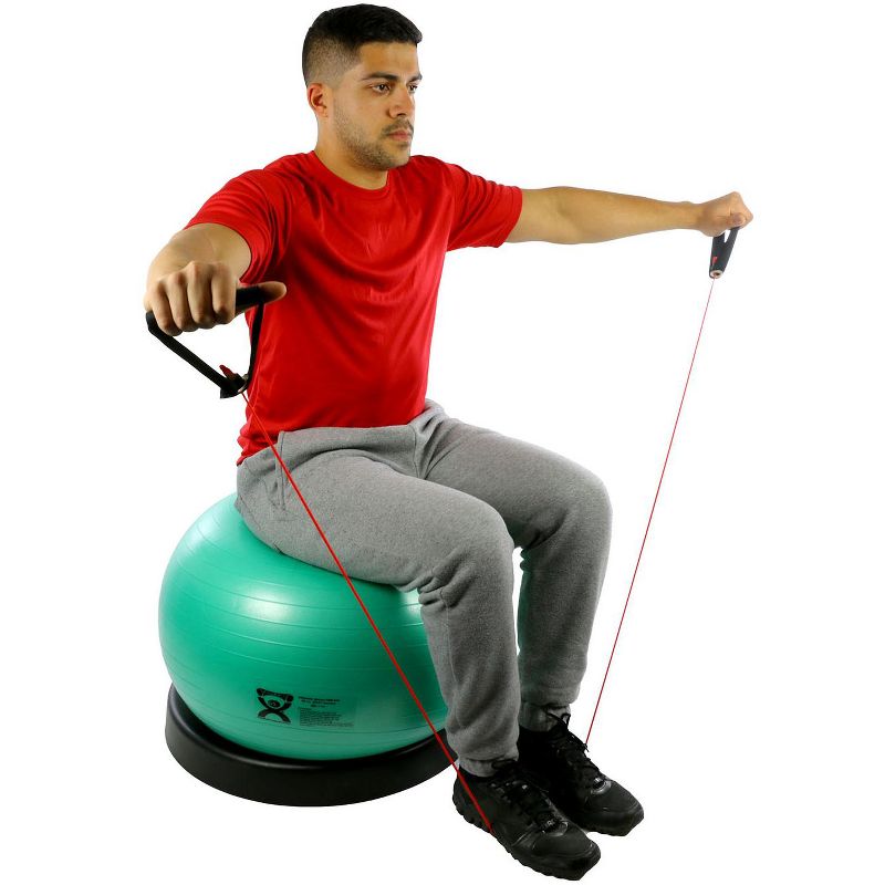CanDo Inflatable Exercise Ball, 3 of 4