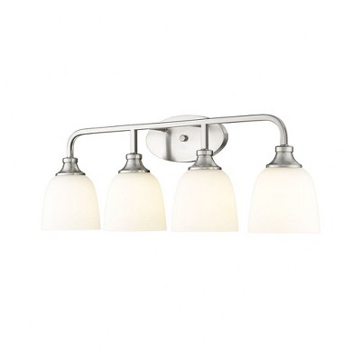 Millennium Lighting Alberta 4 - Light Vanity in  Brushed Nickel