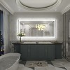 Apmir Super Bright 192 LEDs/m Front LED Lighted Anti-Fog Tempered Glass Bathroom/Vanity Mirror with ETL & 3-Year Warranty - 2 of 4