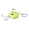 Unique Bargains Soft Flexible Rulers and Measuring Tools Dual-sided Tape with Key Chain 1.5m/60inch 2 Pcs - 2 of 4