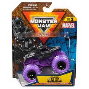 Monster Jam, Marvel Official Black Panther Monster Truck - 1 of 4