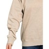 I am a fashion Junky Zenana Acid Washed Fleece Sweatshirt with Side Rib - 3 of 3