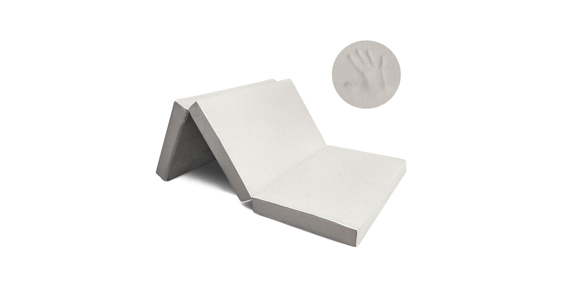 Milliard 4 Inch Tri-fold Foam Mattress