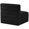 Meridian Furniture,Quincy Velvet Modular Armless Chair - 2 of 4