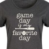 Women's - Instant Message - Game Day Favorite Day Graphic T-shirt Dress - 2 of 4