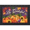 Briarwood Lane Thanksgiving Doormat 30x18 Indoor Outdoor Be Grateful Fall For Thanksgiving Doormat - 2 of 4