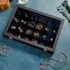 Juvale Black Jewelry Display Tray with Velvet Lining for Gemstones, Rocks, 24 Slots, 14 x 9.5 x 2 In - 2 of 4