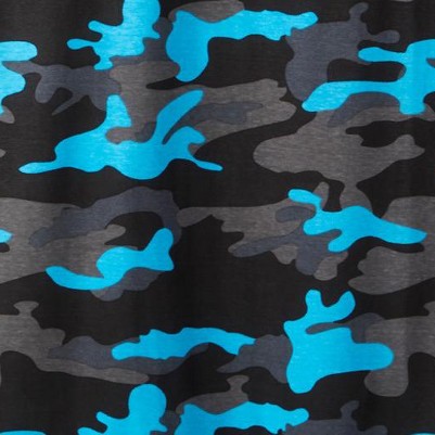 electric turquoise camo