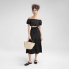 Women's Wide Shirred Waistband A-Line Skirt - Wild Fable™ - 4 of 4