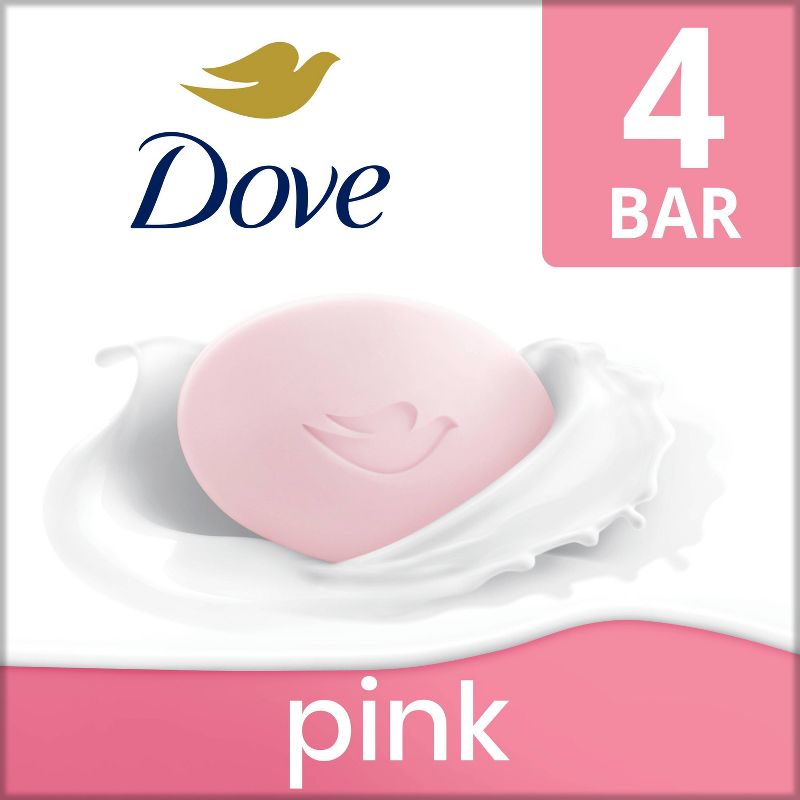 Dove Beauty Pink Deep Moisture Beauty Bar Soap - 3.75oz each, 1 of 11