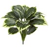 Nearly Natural 23-in Variegated Hosta Artificial Plant (Set of 6) - 2 of 2
