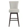 Spruce&Spring Upholstered 26-inch Counter Height Swivel Barstool - 3 of 4