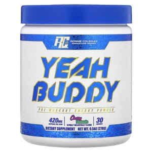 Ronnie Coleman Signature Series, Yeah Buddy, Pre-Workout Energy Powder, Cherry Limeade, 9.5 oz (270 g) - 1 of 4