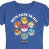 Women's - Pokémon - Group Gotta Catch Em All Short Sleeve Graphic T-Shirt - 2 of 4