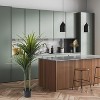 Artificial Fiddle Leaf Fig Tree – Lifelike Fake Palm Plant for Home & Office Decor, No Maintenance, Fade-Resistant,Perfect for Living Room, Bedroom - 3 of 4
