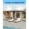 13FT Large Patio Umbrella Double-Sided Outdoor Umbrellas with Fade Resistant Canopy - 4 of 4
