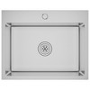 vidaXL Handmade Kitchen Sink Stainless Steel - 2 of 4