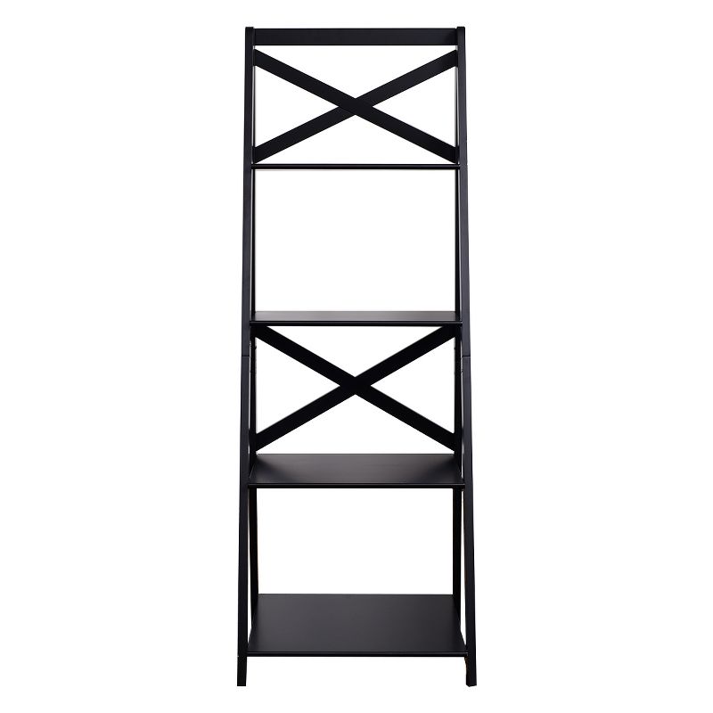 Tangkula 4-Tier Ladder Shelf Display Bookshelf Office, 2 of 9