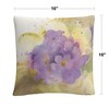 By Sheila Golden 16 X 16 Decorative Throw Pillow by Trademark Fine Art - 4 of 4