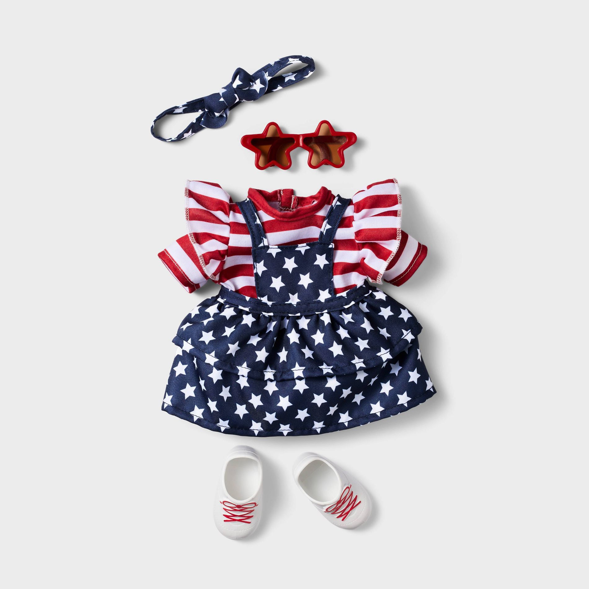 14" 4th of July Outfit - Gigglescape™