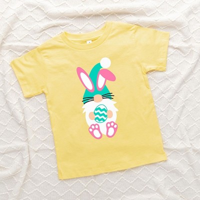 The Juniper Shop Gnome Bunny Toddler Short Sleeve Tee
