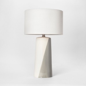 Cohasset Dipped Ceramic Table Lamp Gray Lamp Only - Project 62