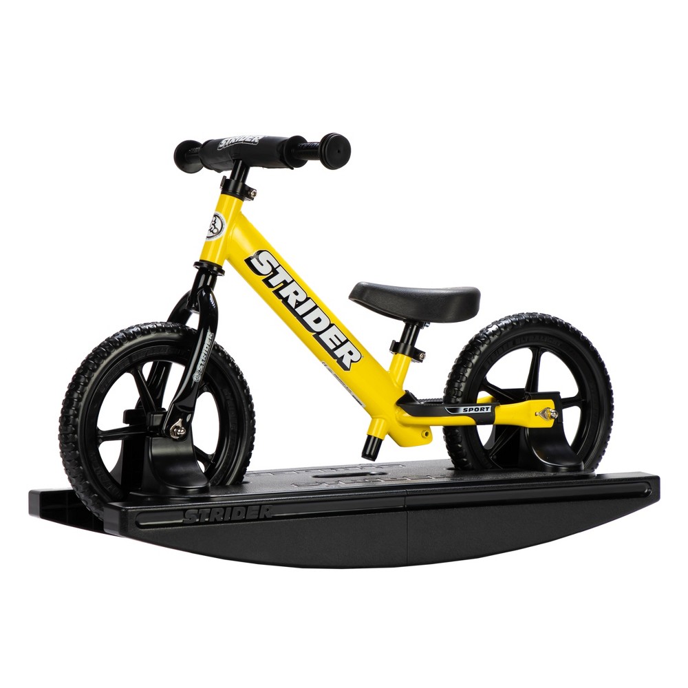 Strider 12" Sport 2-in-1 Rocking Balance Bike - Yellow