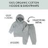 Honest Baby 2-Piece Light Weight Hoodie & Sweatpant Set - 3 of 4