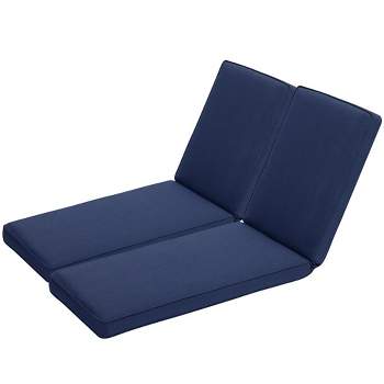 Aoodor 20.4 in. x 47 in. High Back Chair Cushions Replacement Patio Chair  Seat Cushions (Set of 4) 800-180-CR1 - The Home Depot