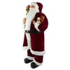Northlight Standing Santa with Presents and Gift Bag Christmas Decoration  - 48" - 3 of 4