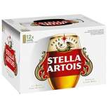 Stella Artois Belgian Ale Beer - 12pk/12 fl oz Cans