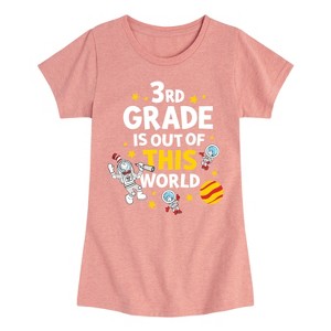 Girls' - Dr. Seuss -  Fitted Short Sleeve Graphic T-Shirt - 1 of 4