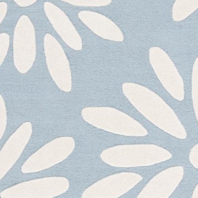 light blue/ivory