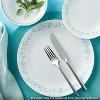 LunaLulinlk Country Cottage 10.25" Glass Dinner Plate (Set of 6) - 4 of 4