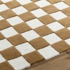 Hauteloom Timin Blue Gray Checkered Area Rug - 3 of 3