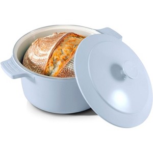 Gotham Steel Dutch Oven 5 Qt Pot With Lid Nonstick Ceramic Cooking Hot Pot Cast Aluminum Induction Stock Pot - 1 of 4