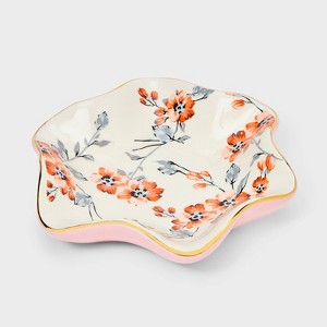 Floral Trinket Jewelry Tray - A New Day™ - 1 of 2